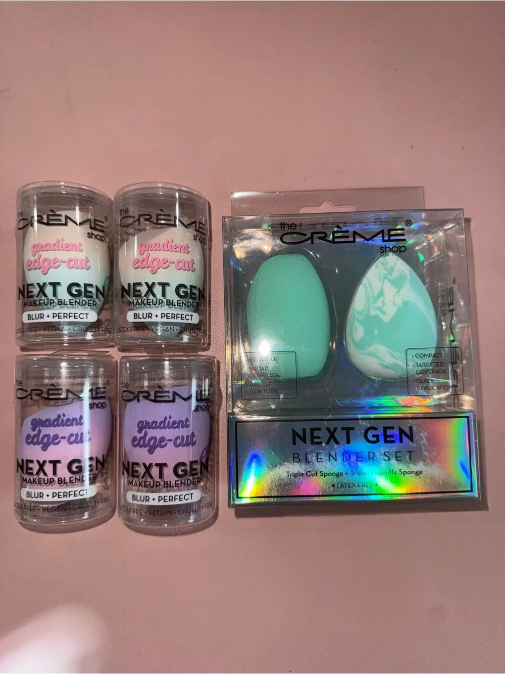 ✨The Crème Shop Next Gen Blender Set & Individual Blenders (6 Sponges) NIB✨